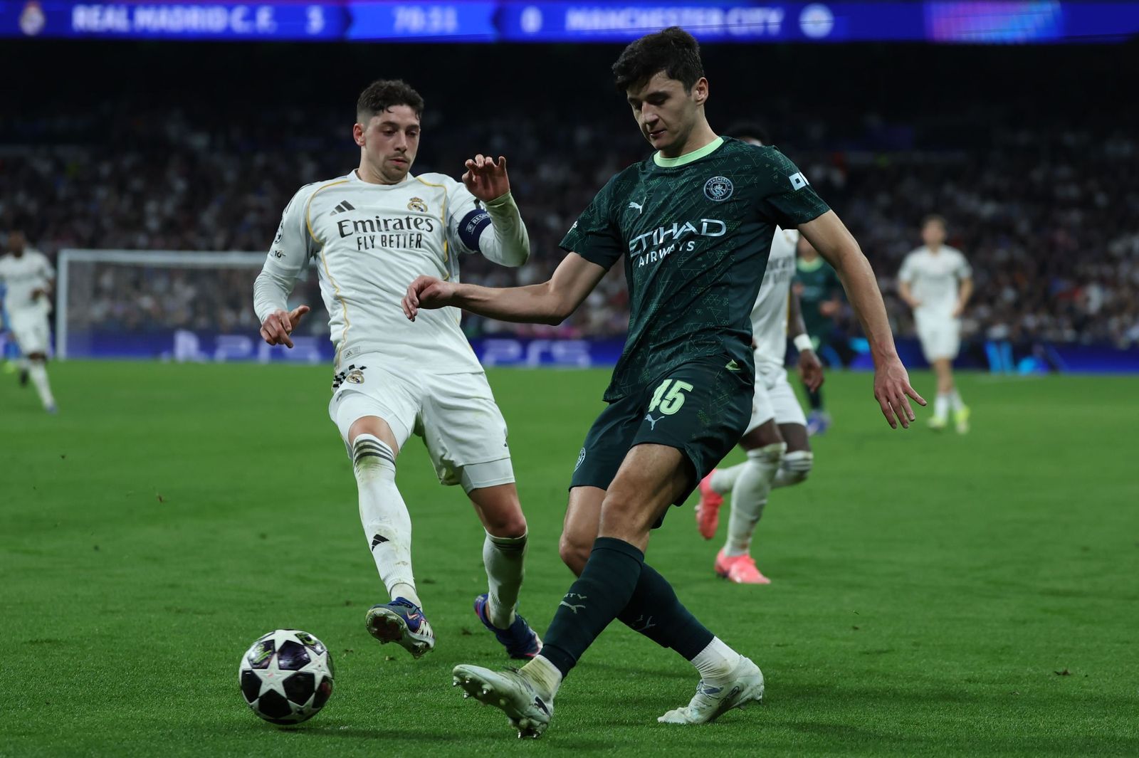 Las fotos del Real Madrid-Manchester City