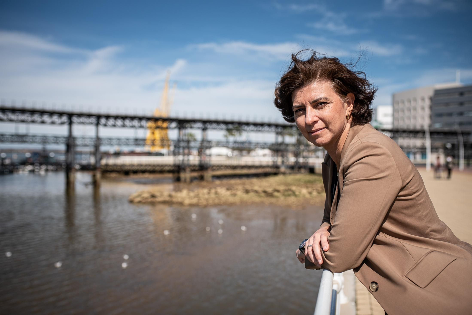 Imágenes de la entrevista a Macarena Guitierrez, Directora General de Atlantic Copper