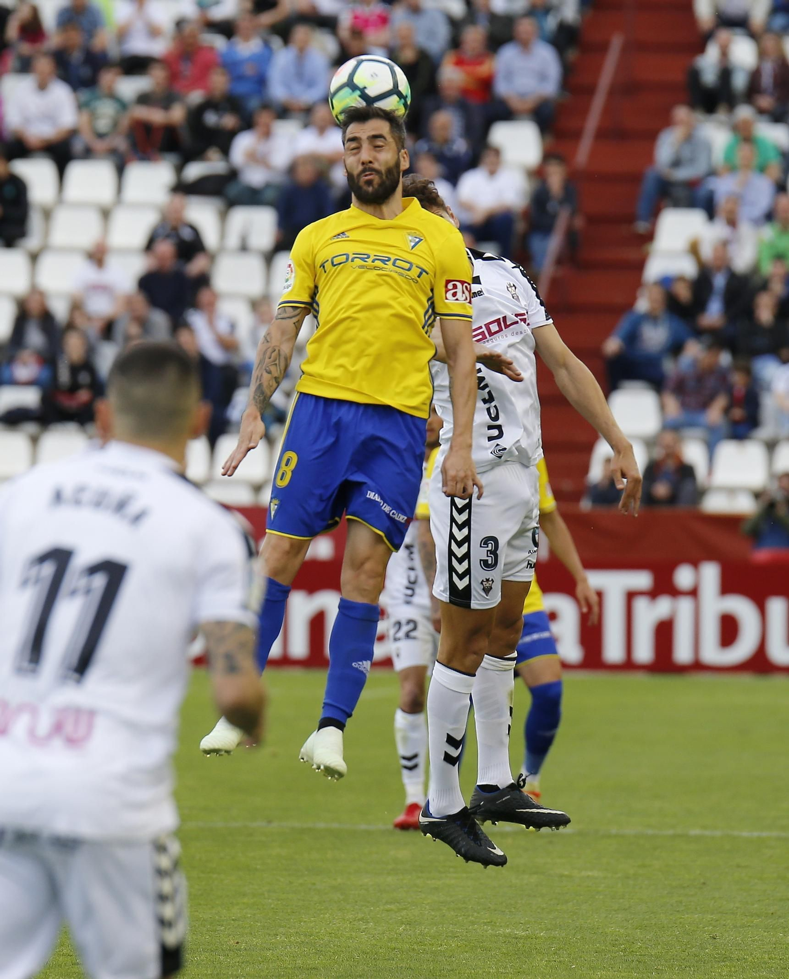 Las imágenes del Albacete-Cádiz