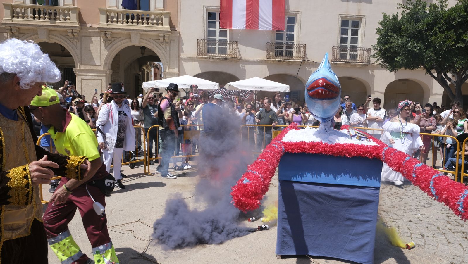 Imágenes del Entierro de la Sardina. Carnaval de Almería.