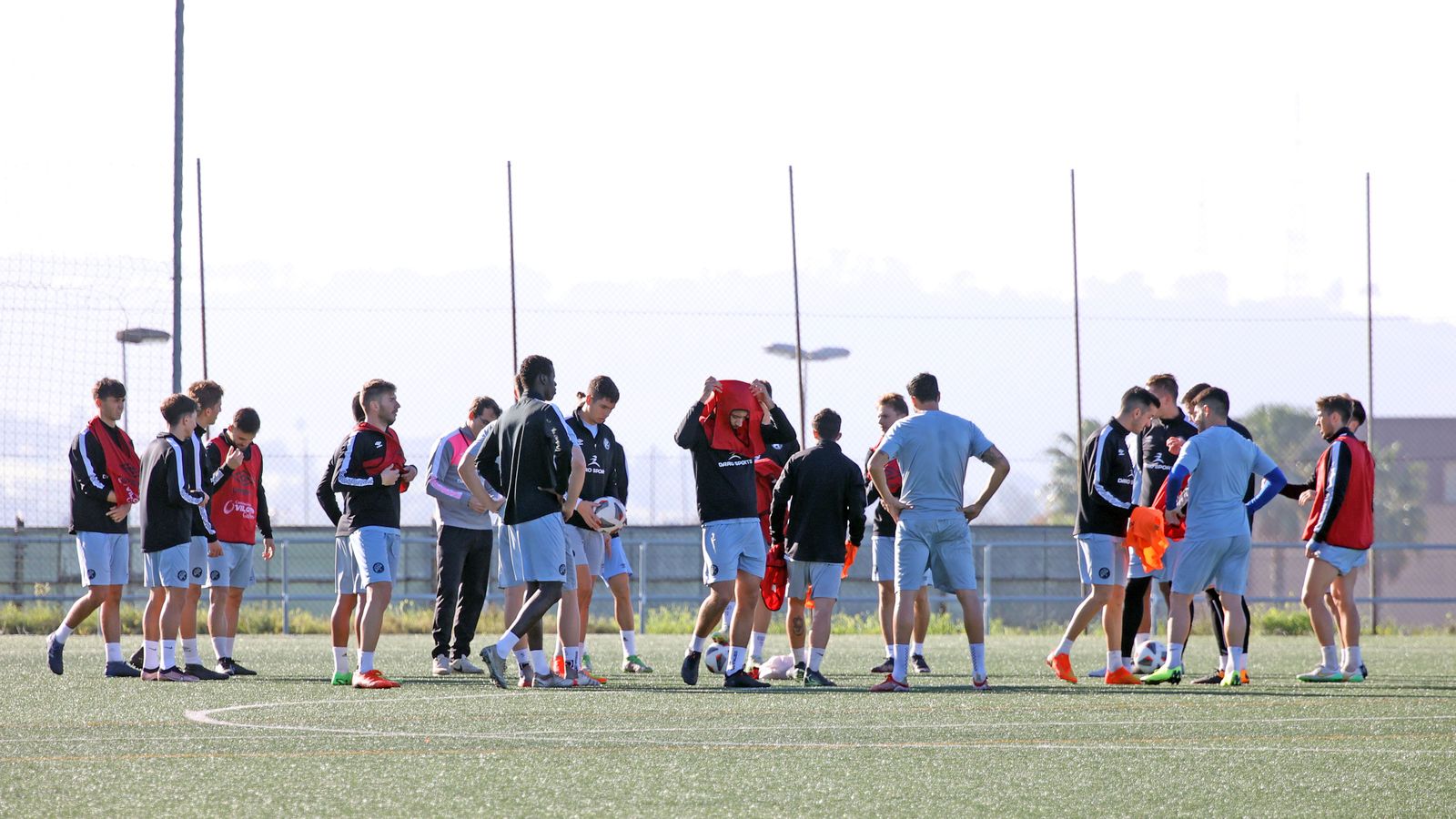 Los azulinos han preparado esta semana el partido en Picadueñas.