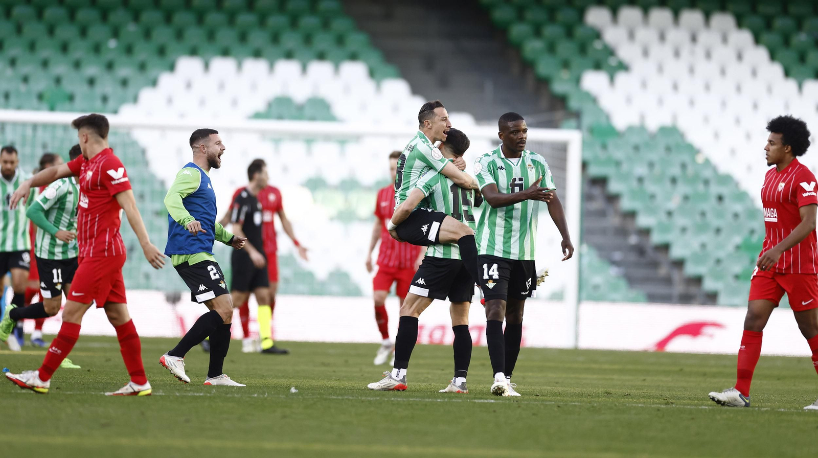 Las imágenes del Betis-Sevilla de la Copa del Rey