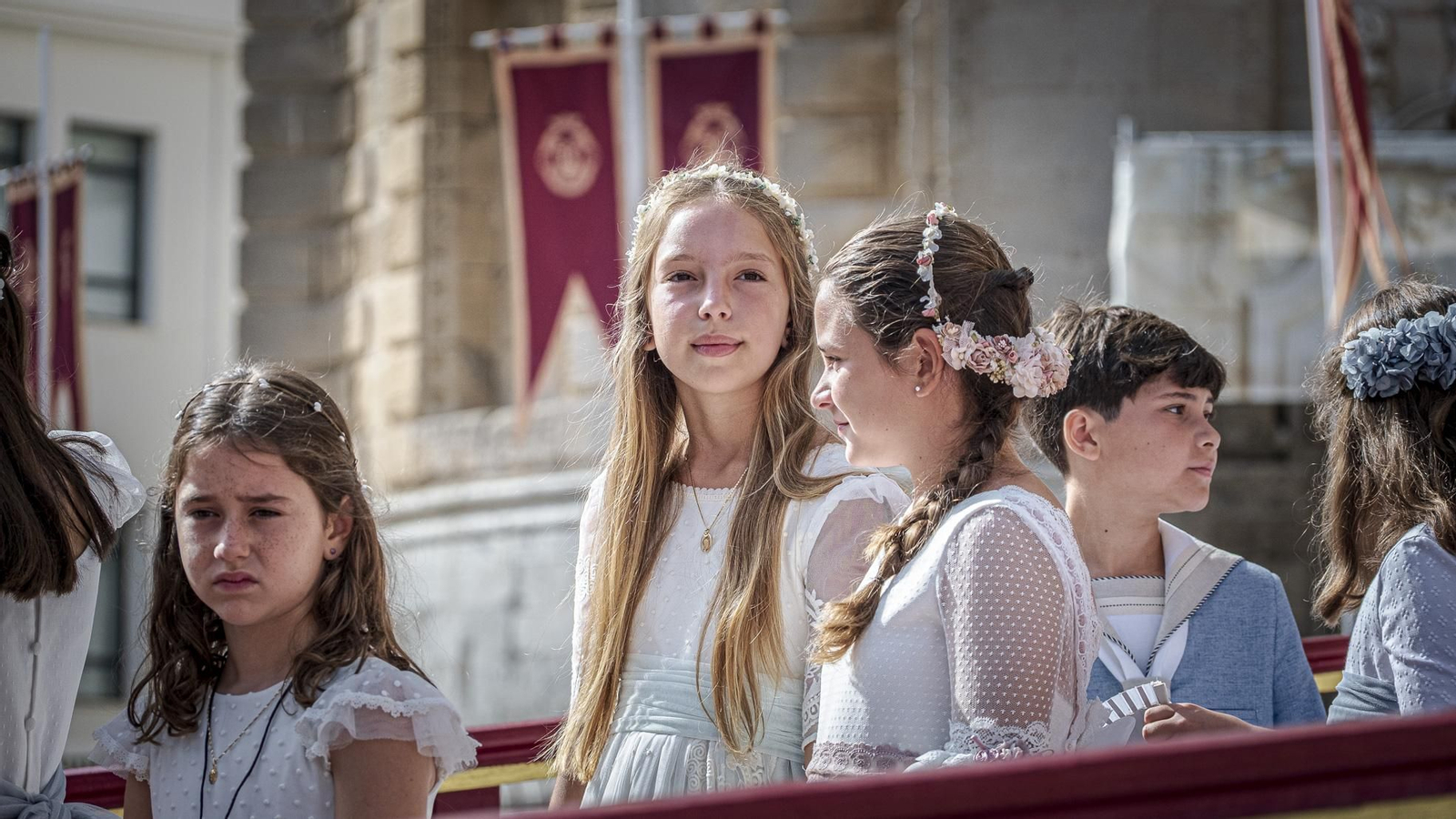 Búscate entre las imágenes del Domingo de Corpus en Cádiz