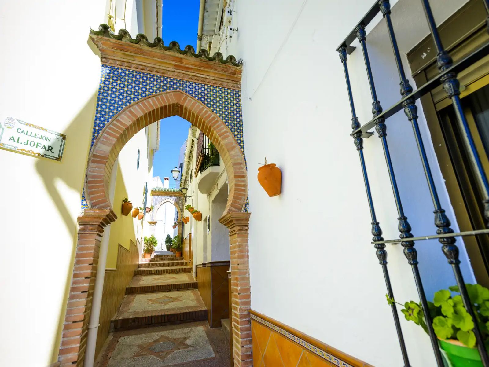 El Callejón Aljofar de Alfarnate.