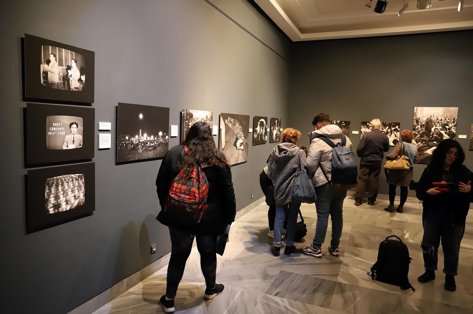 Imágenes de la exposición de Latitudes "Tiananmen ´89" de Patrick Zachmann