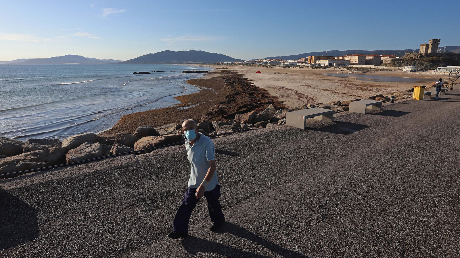Alga invasora en Tarifa