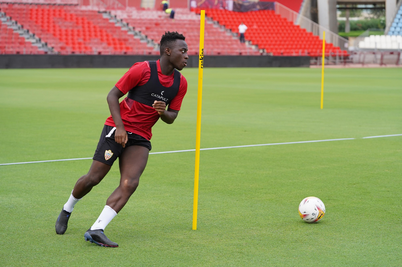Fotogalería del entrenamiento del Almería, jueves 19