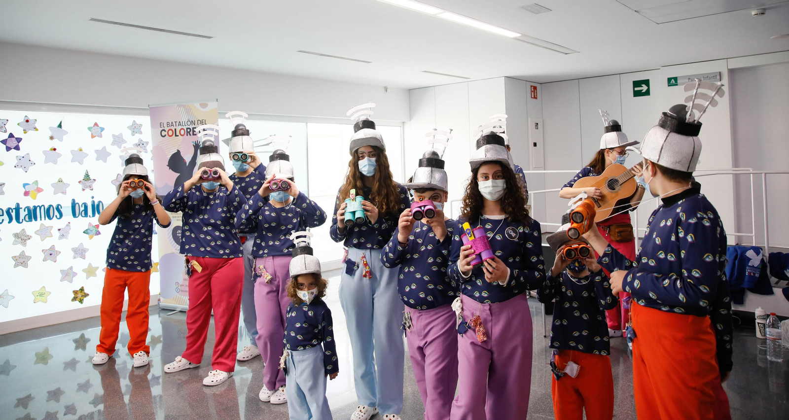 Carnaval para los niños y niñas del hospital Materno Infantil de Almería contado en imágenes