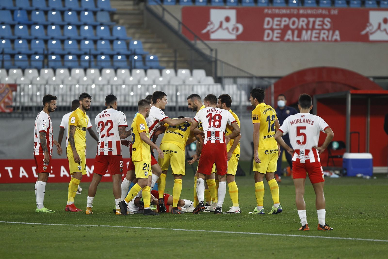 Fotogalería U.D. Almería-Málaga C.F.