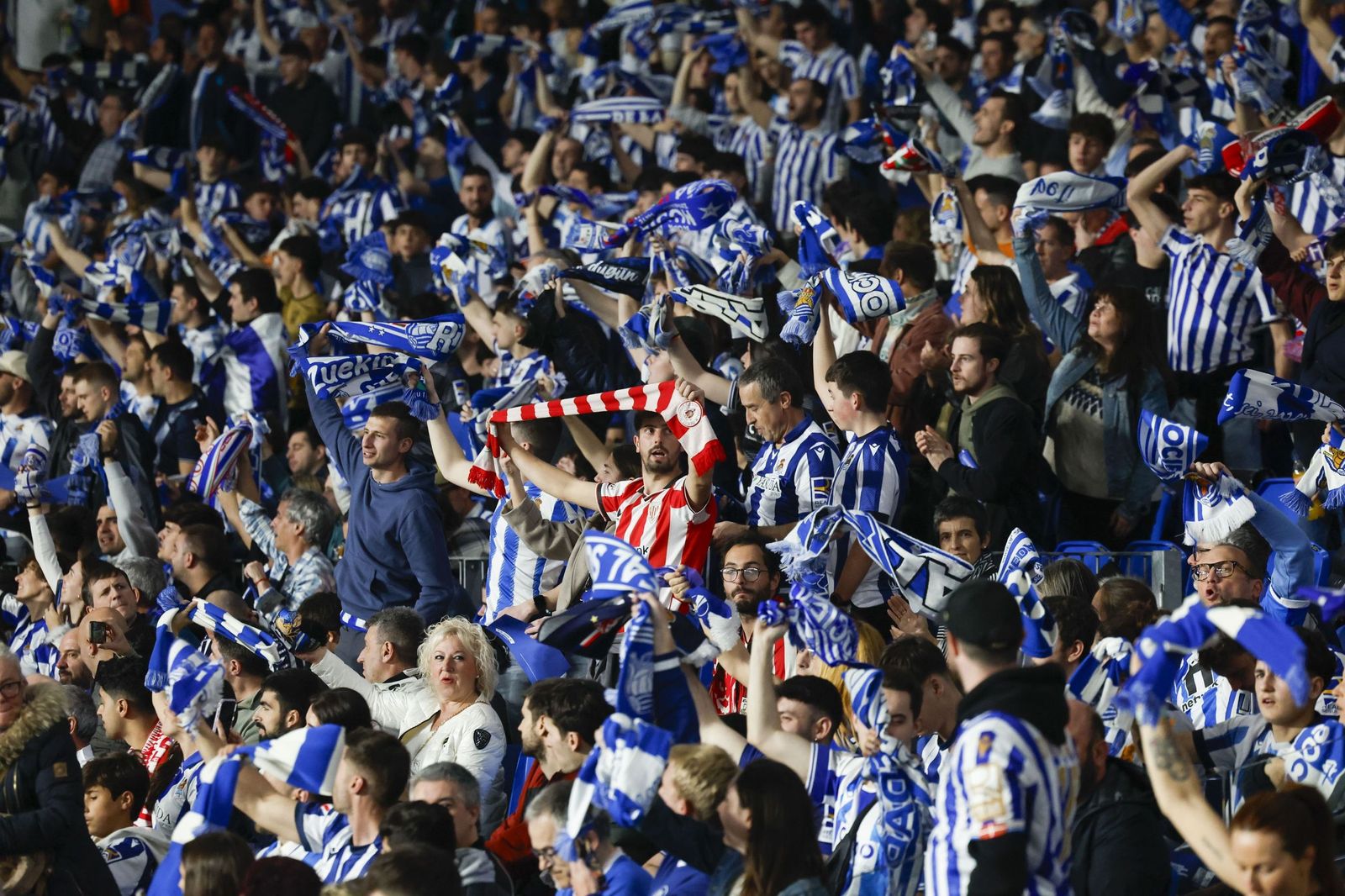Las fotos de la semifinal Real Sociedad-Athletic