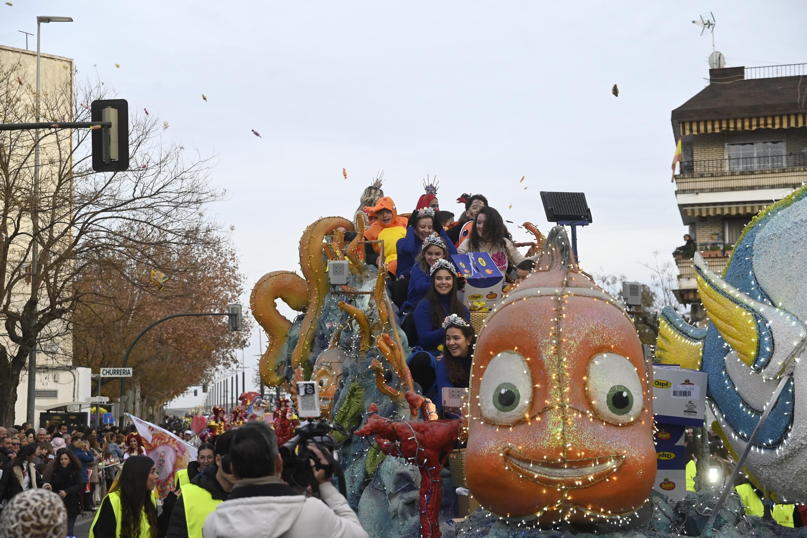 Las mejores fotos del inicio de la Cabalgata de Reyes Magos de Córdoba