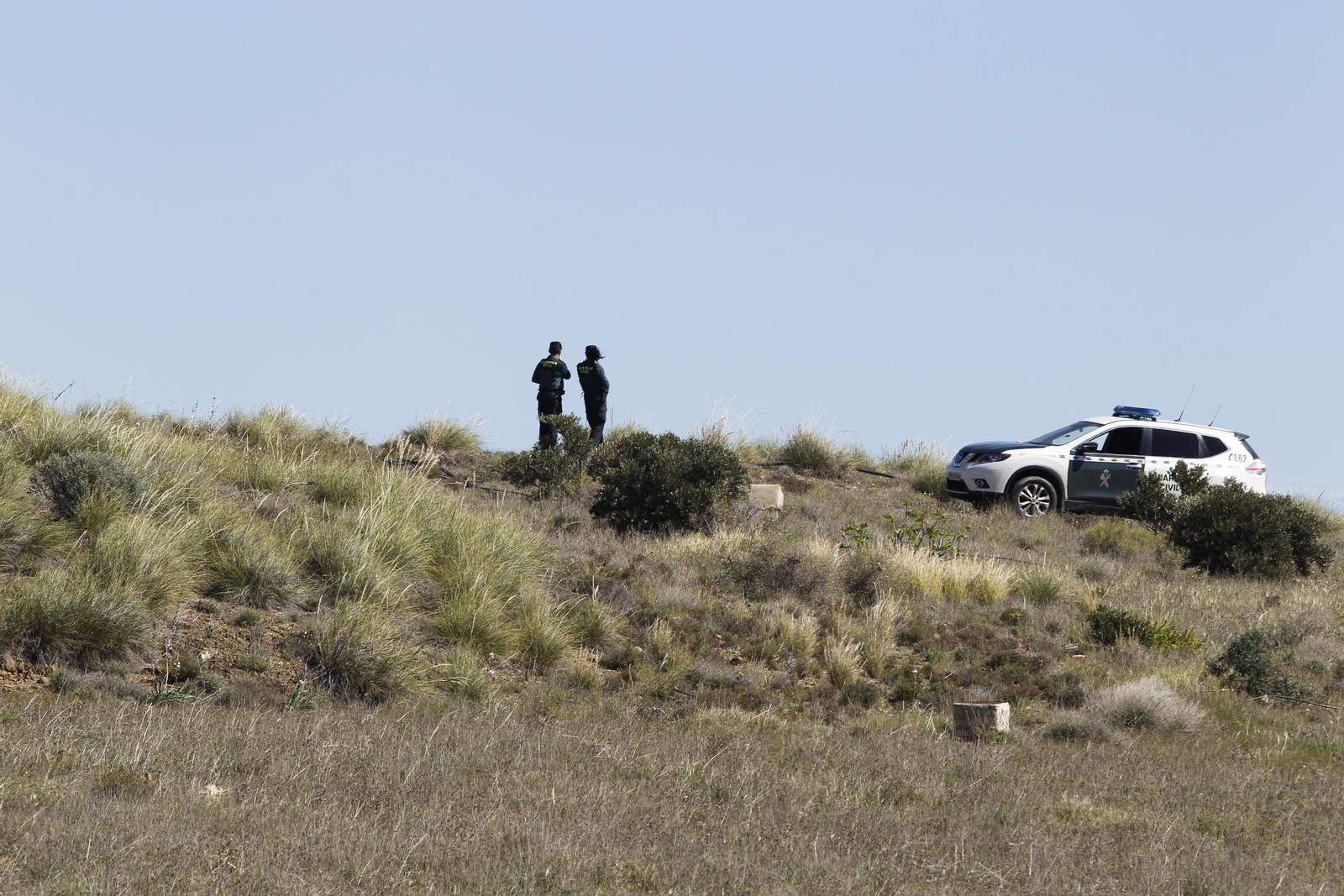 Registro en la finca donde ocultaron el cuerpo de Gabriel