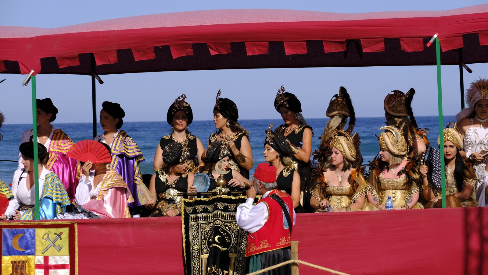 Imágenes del Torneo Medieval en la Playa del Lance. Moros y Cristianos de Mojácar