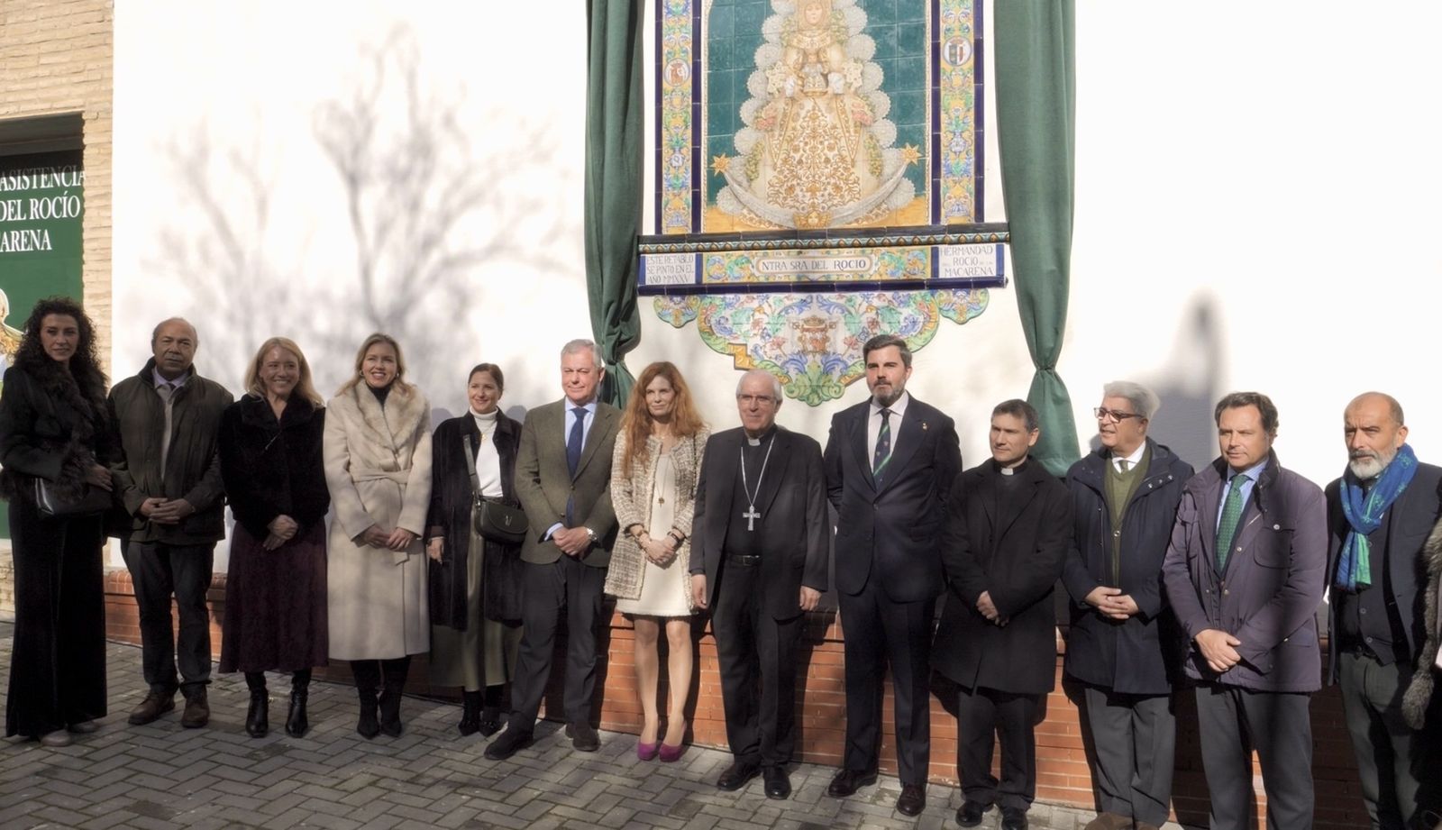 Acto de inauguración esta mañana, Día de los Inocentes