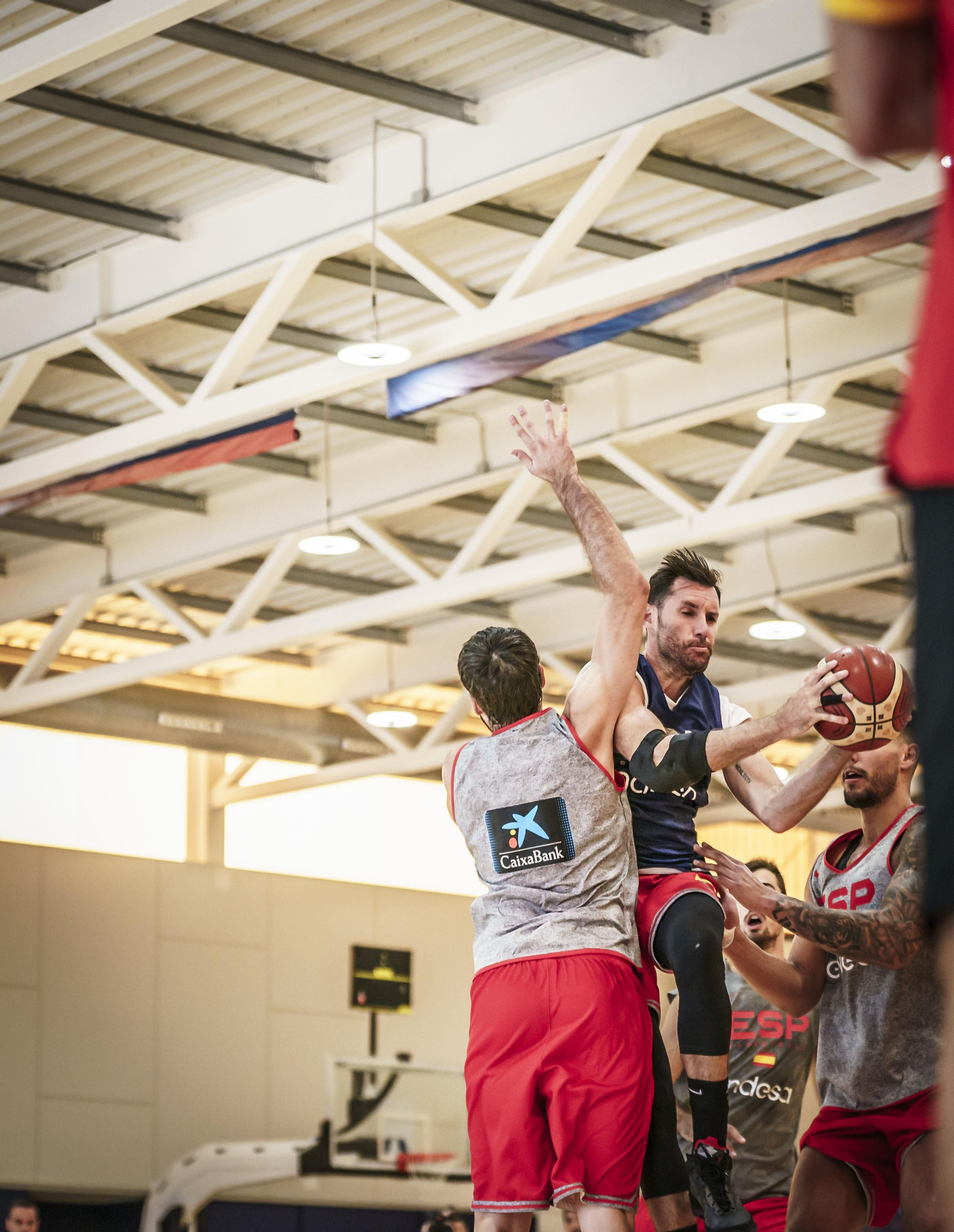 Sesión de la selección española en The Embassy