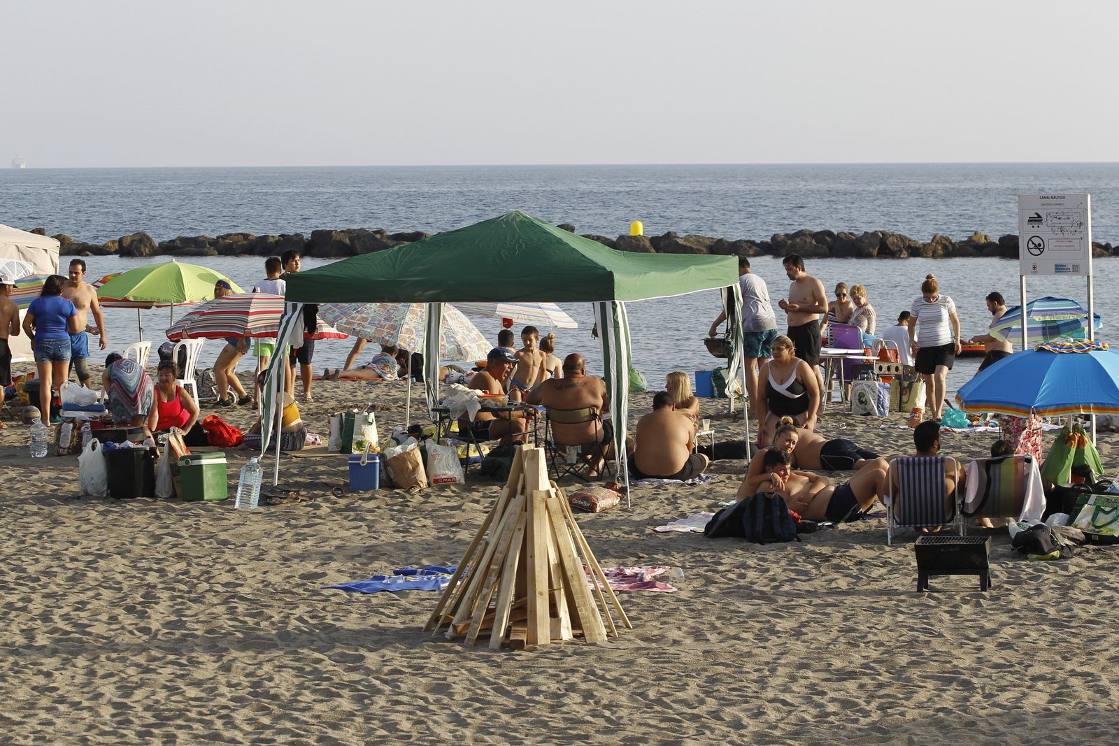 Fotogalería Noche de San Juan. El Zapillo. Almeria