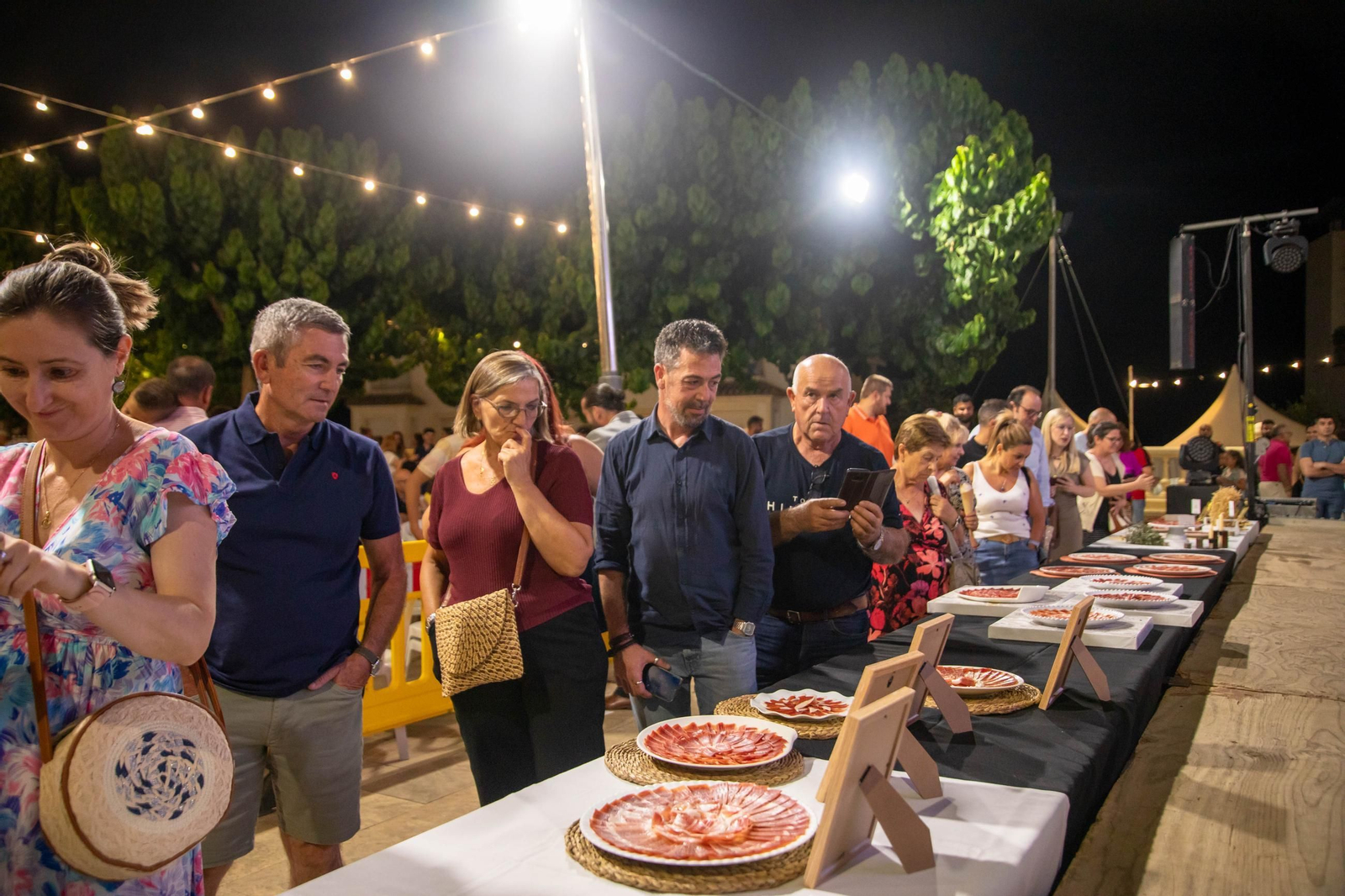 Concurso de cortadores de jamón en Serón, en imágenes