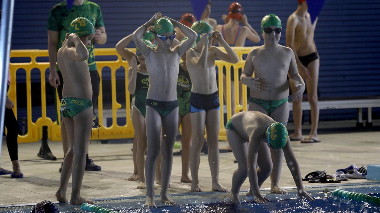 Las fotos del torneo de natación en Los Barrios