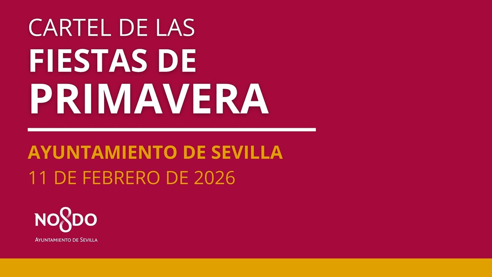 Presentación del Cartel de las Fiestas de Primavera 2026