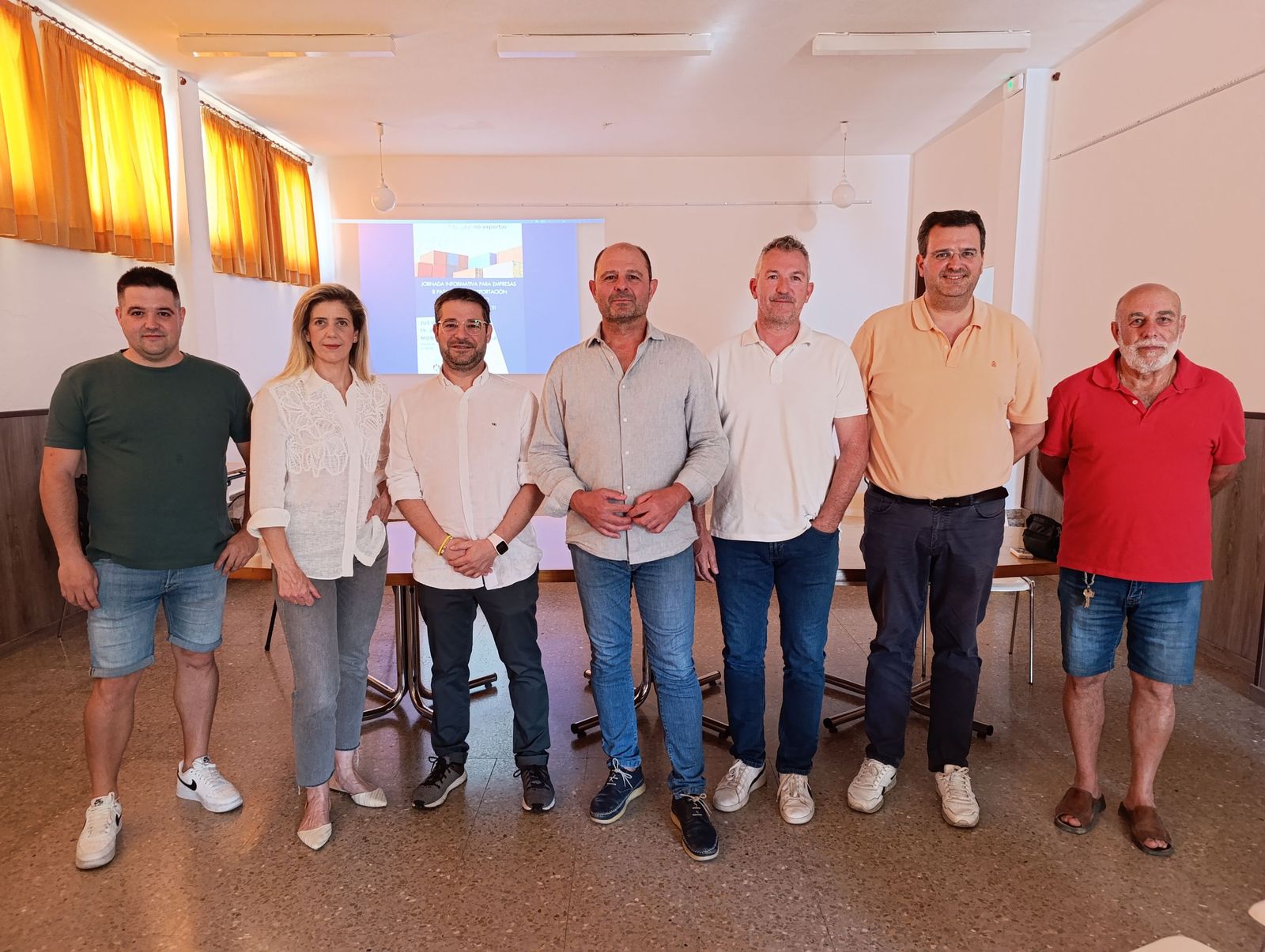 Imagen de archivo de las jornadas informativas sobre exportación impulsadas por la mancomunidad.