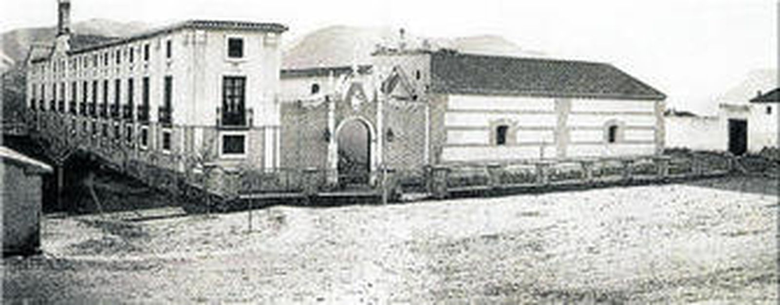 Planta del Palacio de Almanzora, el edificio doméstico de estilo neoclásico más representativo de la provincia, a principios del Siglo XX.