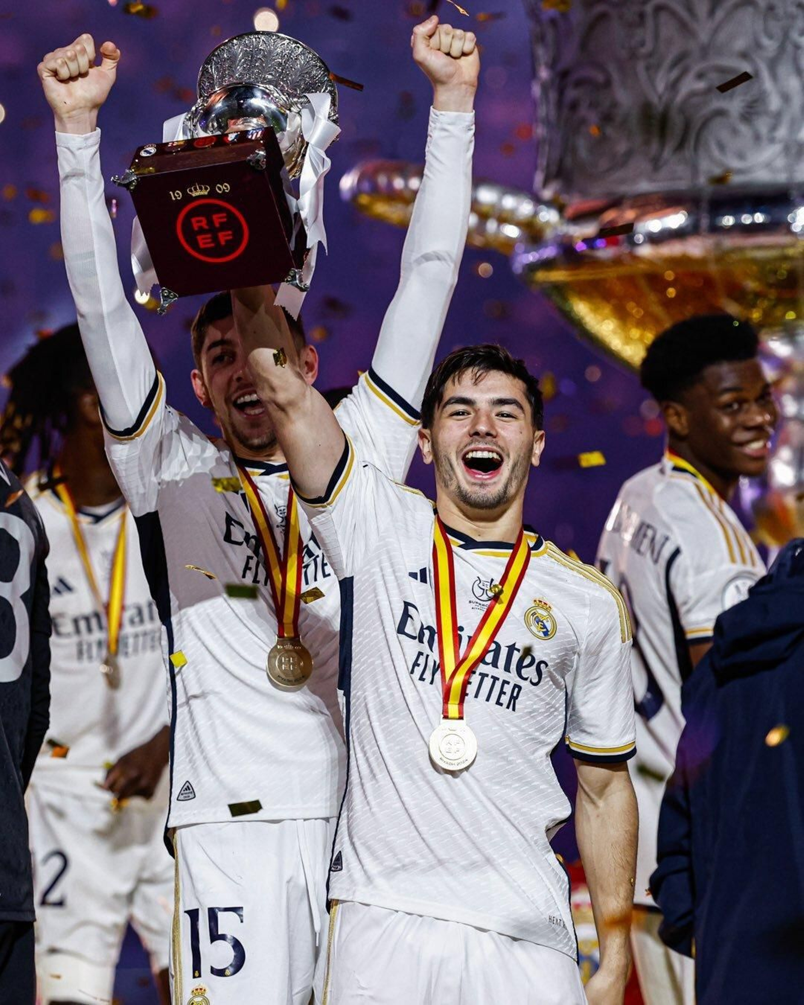 Brahim, co la Supercopa.