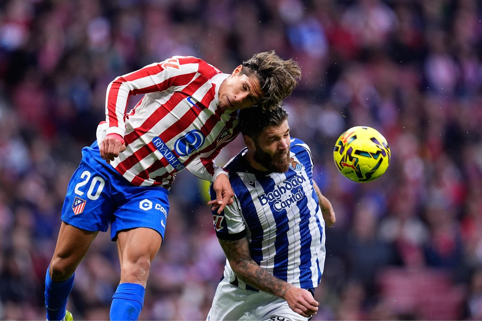 Las fotos del Atlético de Madrid-Real Sociedad