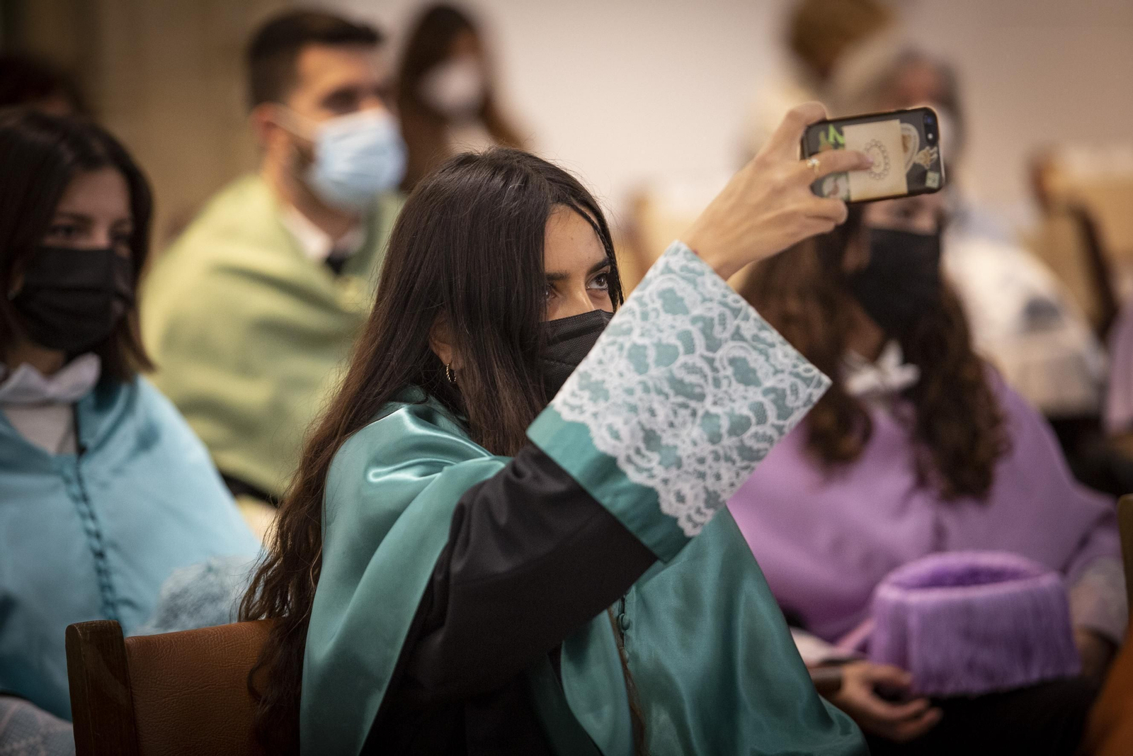En fotos: Acto de investidura de los nuevos doctores por la Universidad de Granada