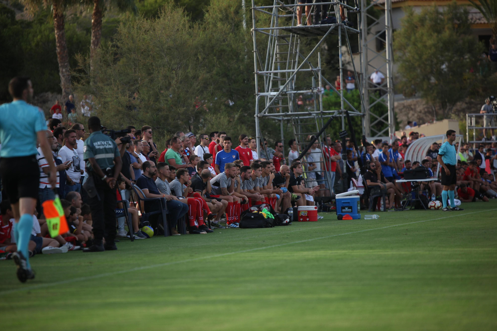 Las imágenes del Murcia-Sevilla de pretemporada