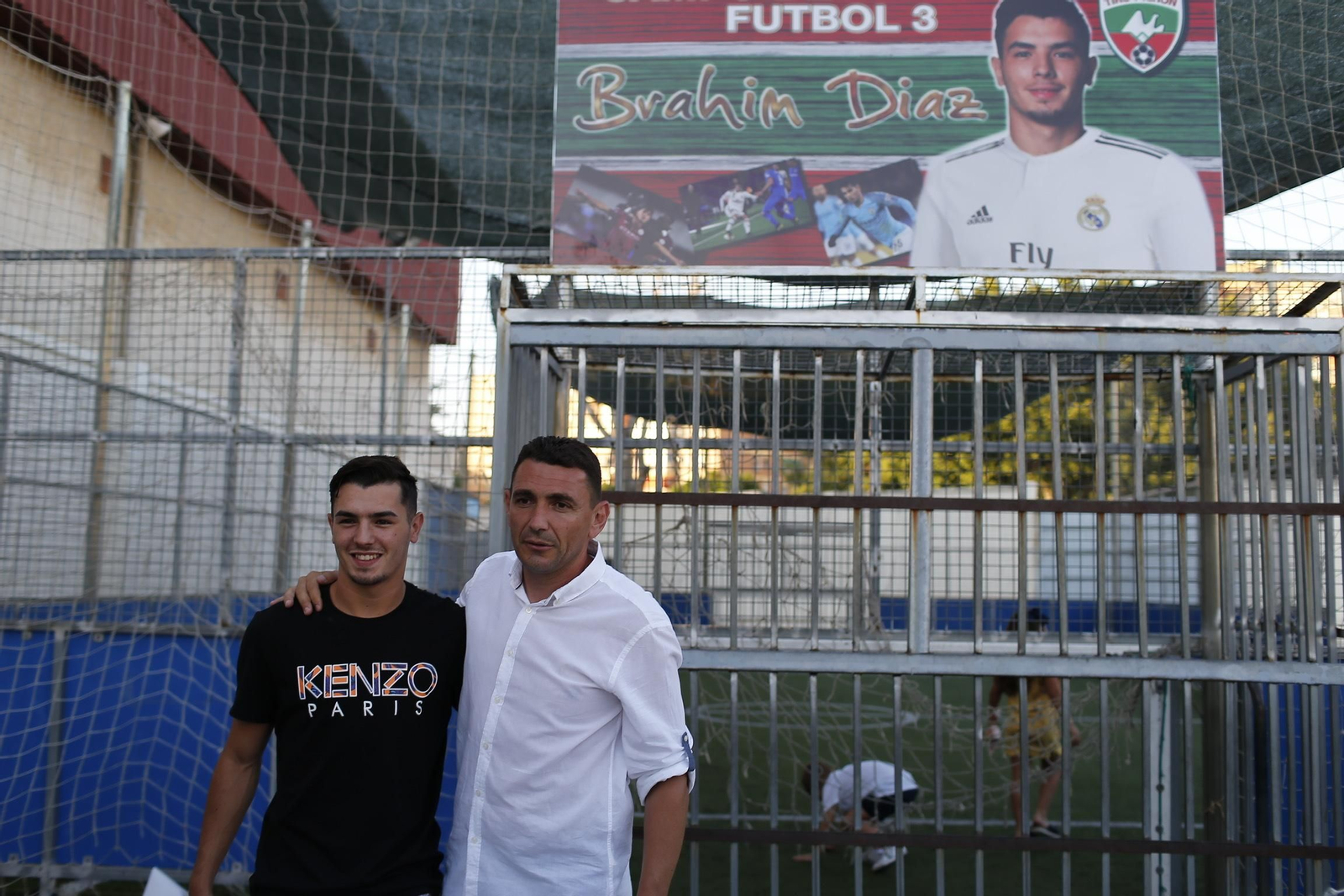 Las fotos de Brahim Díaz, jugador del Real Madrid, en el Tiro Pichón
