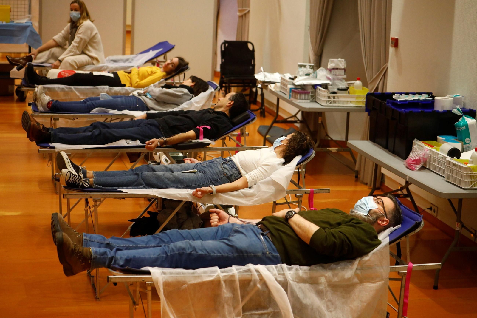 El maratón de la donación de sangre para salvar vidas por Navidad en Córdoba, en imágenes