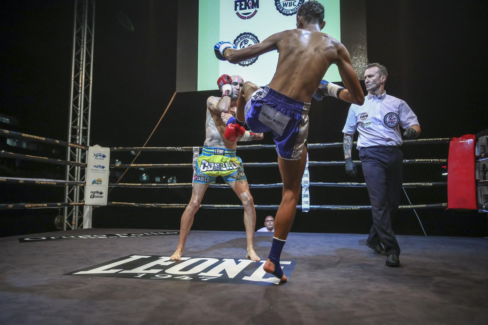 Imagenes de la velada de muay thai, Cádiz Fight Night 2