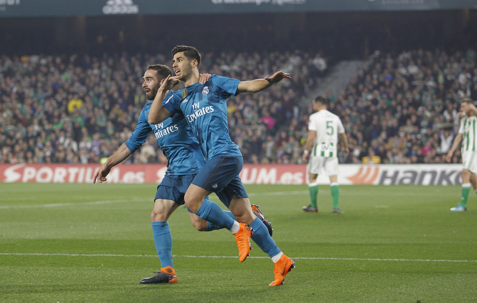 El Real Betis-Real Madrid, en imágenes
