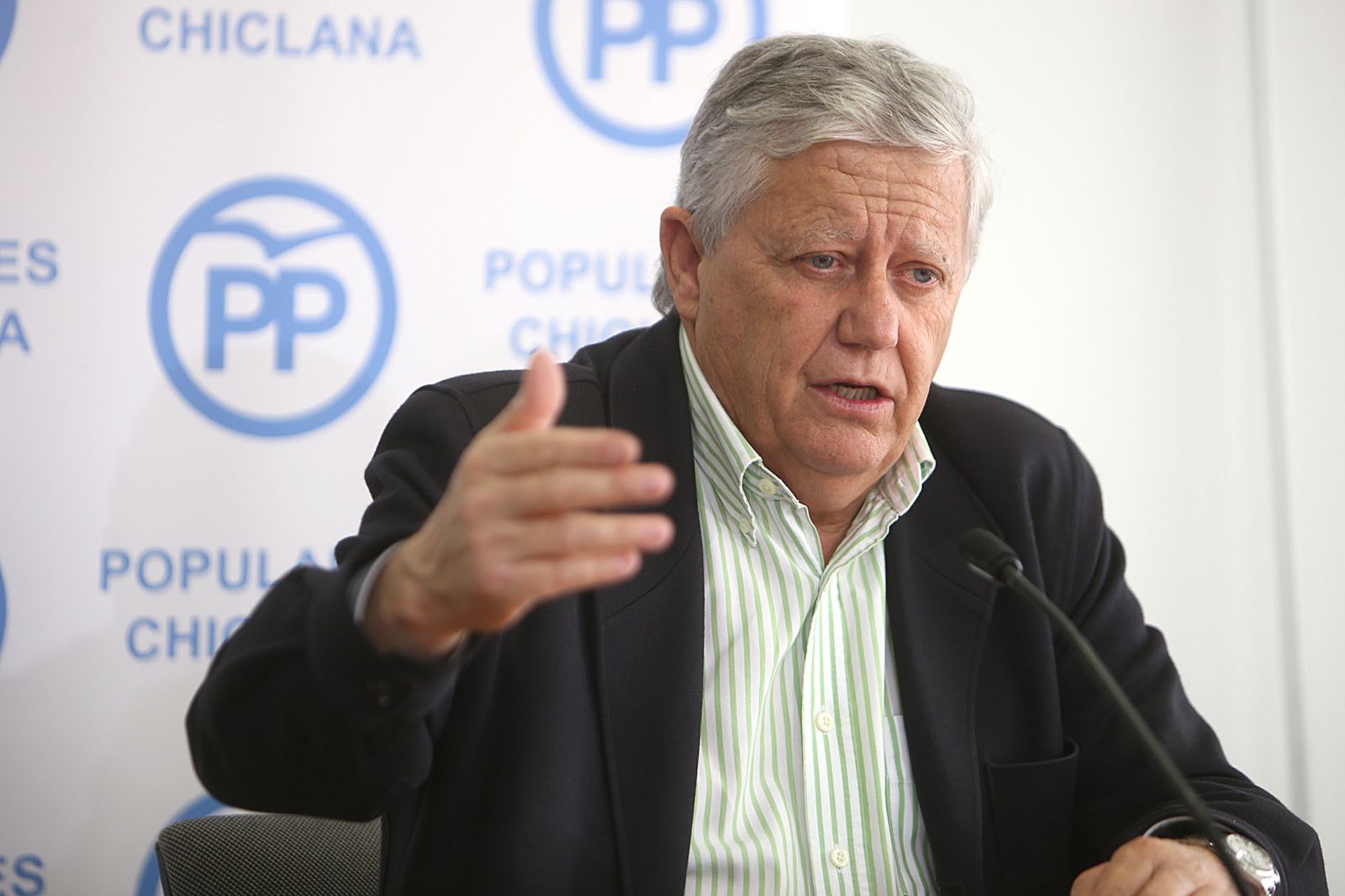 El ex alcalde de Chiclana, Ernesto Marín, en una imagen de archivo.