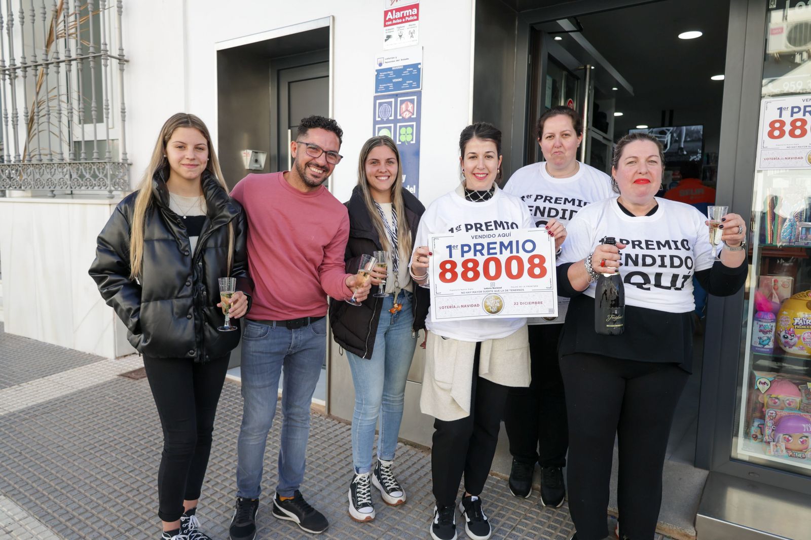 El Gordo en Palos de la Frontera.