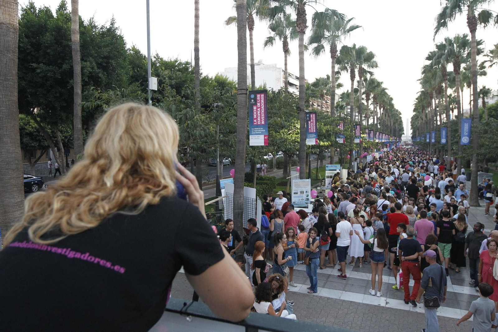 Fotogalería Noche Europea de los Investigadores. Universidad de Almería-UAL