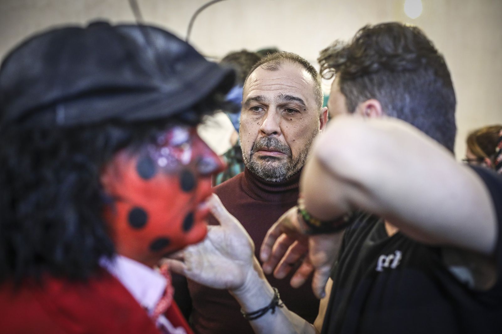 Las imágenes de la preparación de la comparsa 'La canción de la laguna'