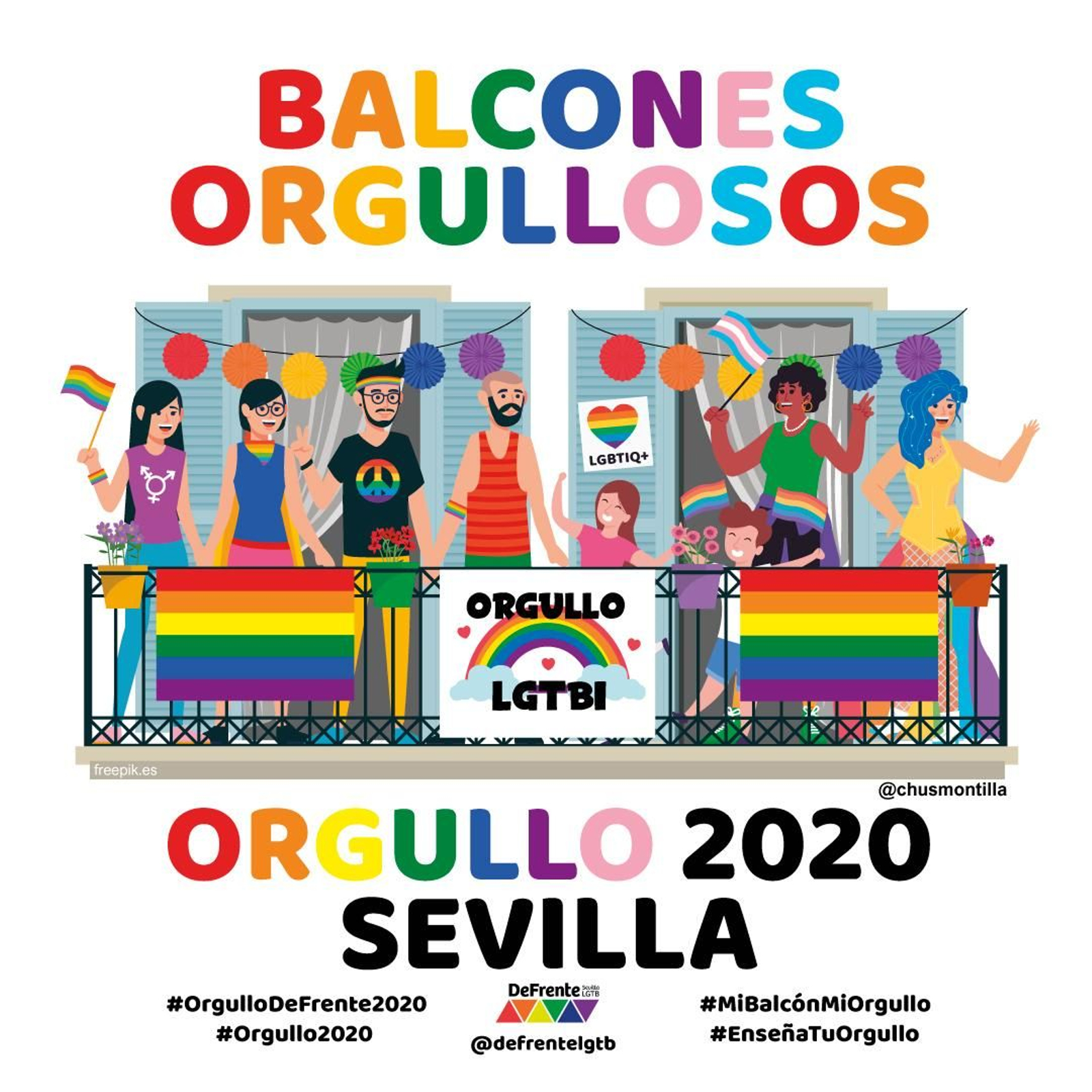 Cartel Orgullo Sevilla 2020