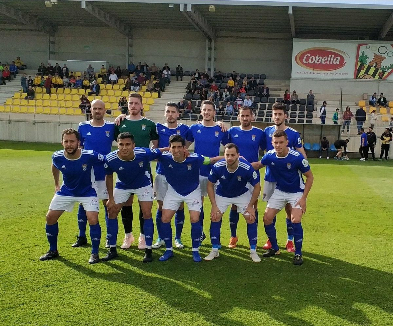 Formación que el Xerez CD presentó en Lepe la pasada campaña. Formación que el Xerez CD presentó en Lepe la pasada campaña.