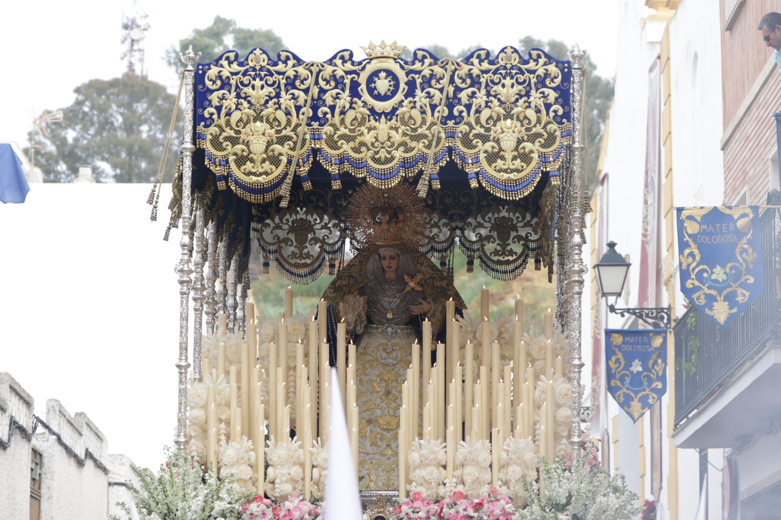 Martes Santo: la Hermandad de La Lanzada en imágenes