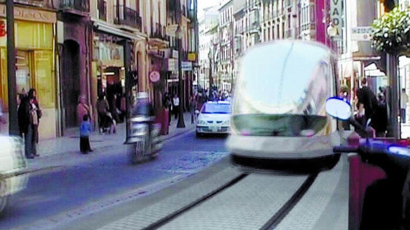 Recreación del Metro por Reyes Católicos que tenía la Junta en 2003