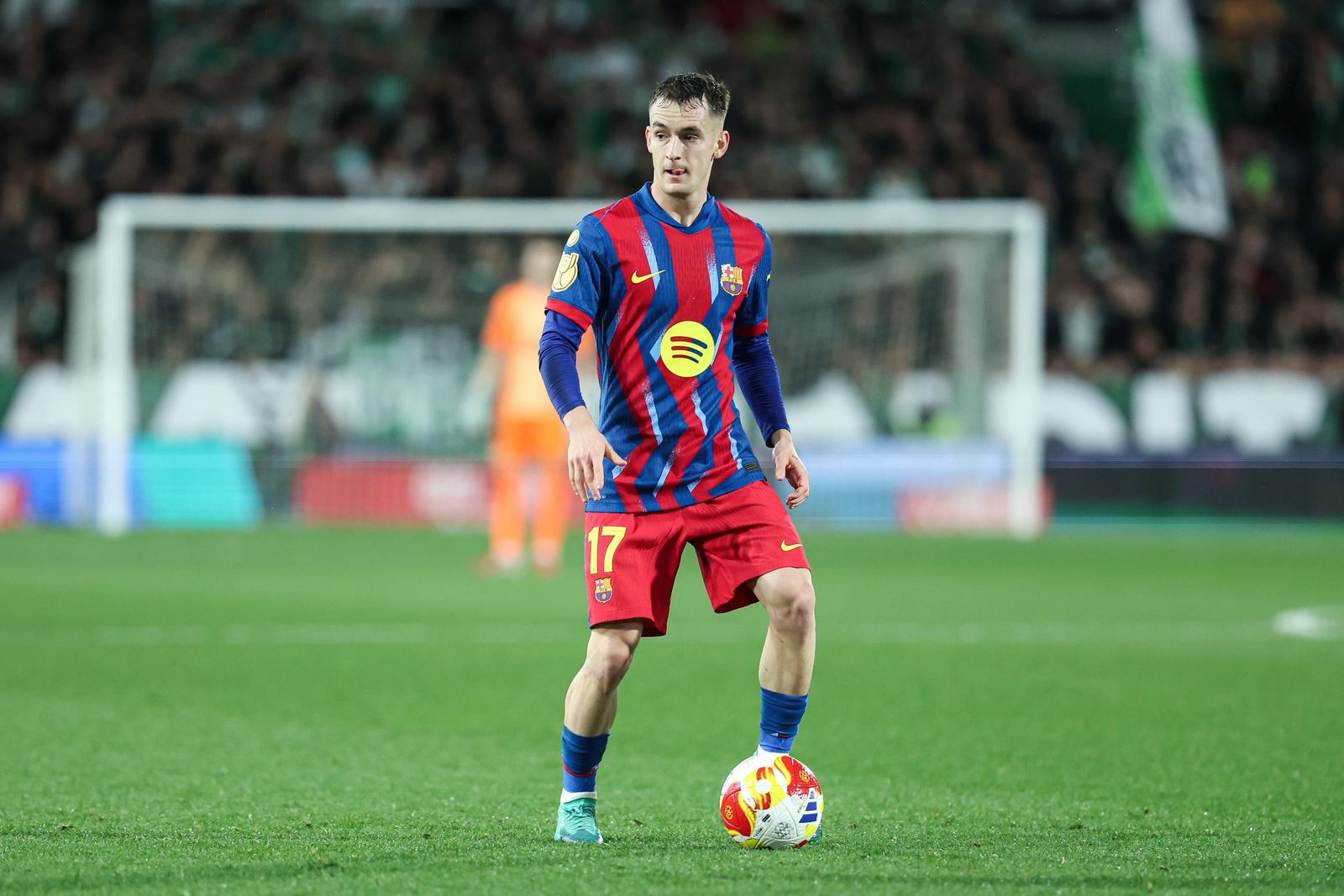 Las fotos del Racing-Barcelona de Copa