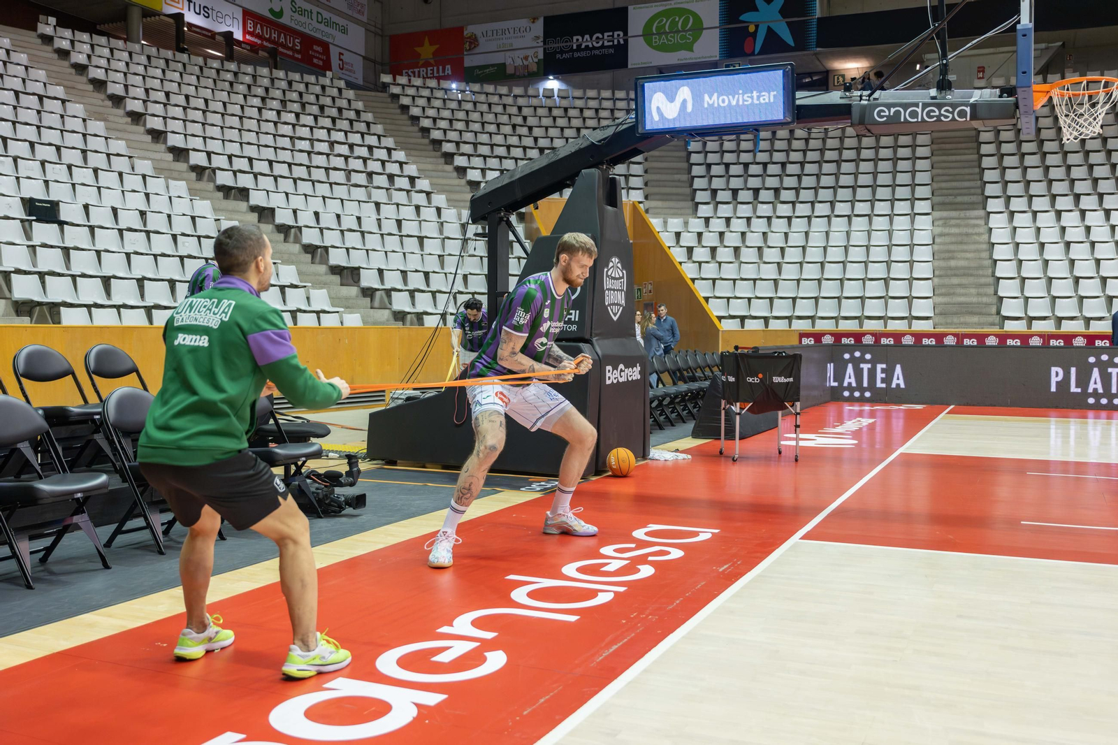 Girona-Unicaja, en fotos