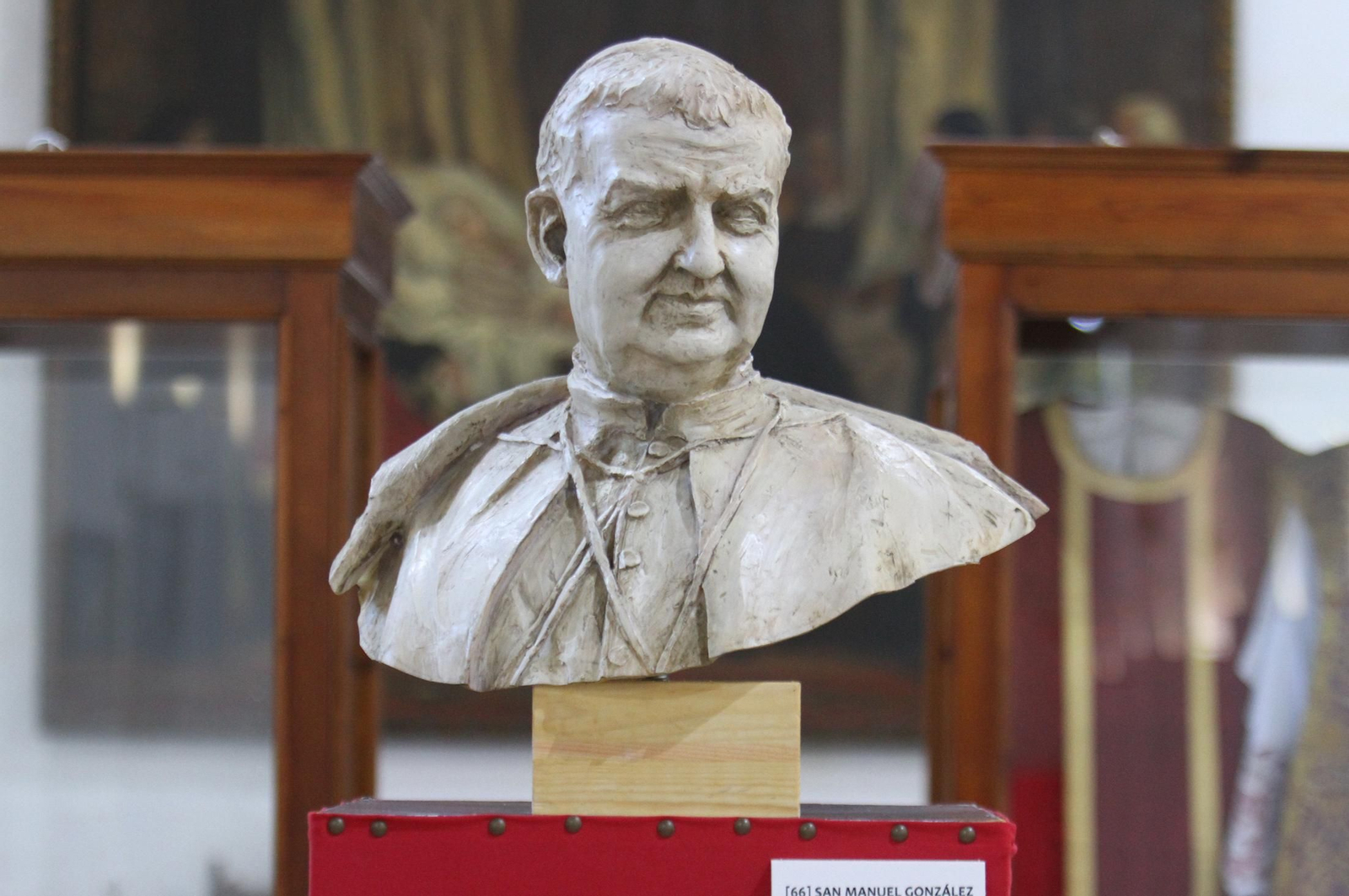 La inauguración de la exposición 'Arcipreste de Huelva, San Manuel González', en imágenes