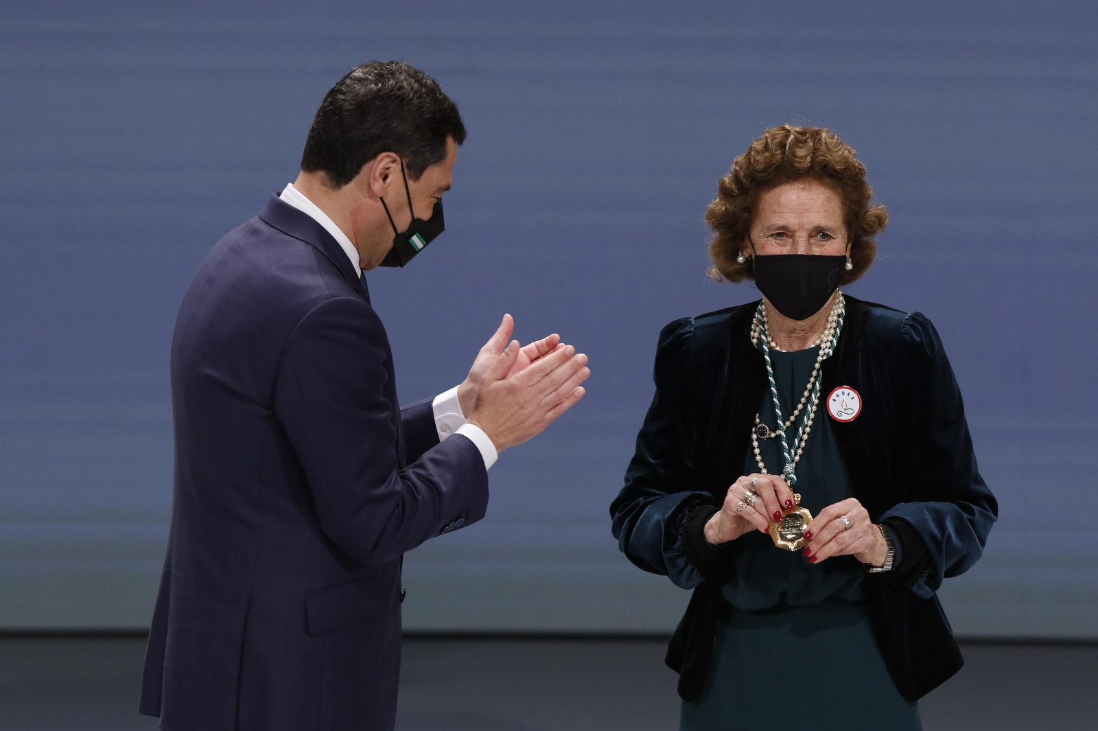 Entrega de las medallas de Andalucía