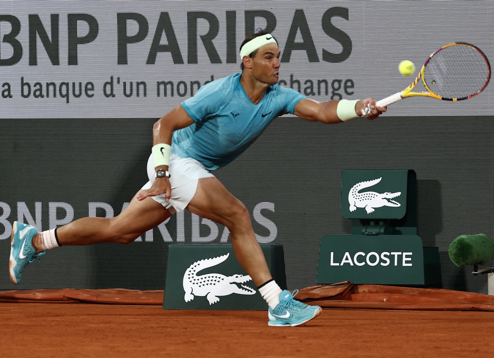 Las fotos del adiós de Nadal en Roland Garros