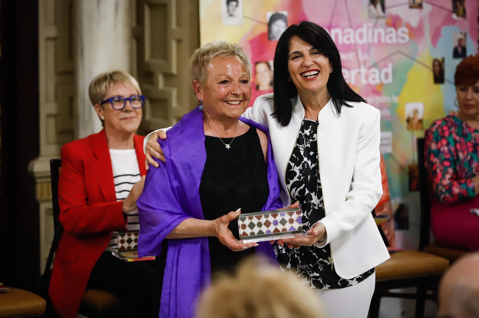 Premios 'Granadinas por la libertad', en imágenes