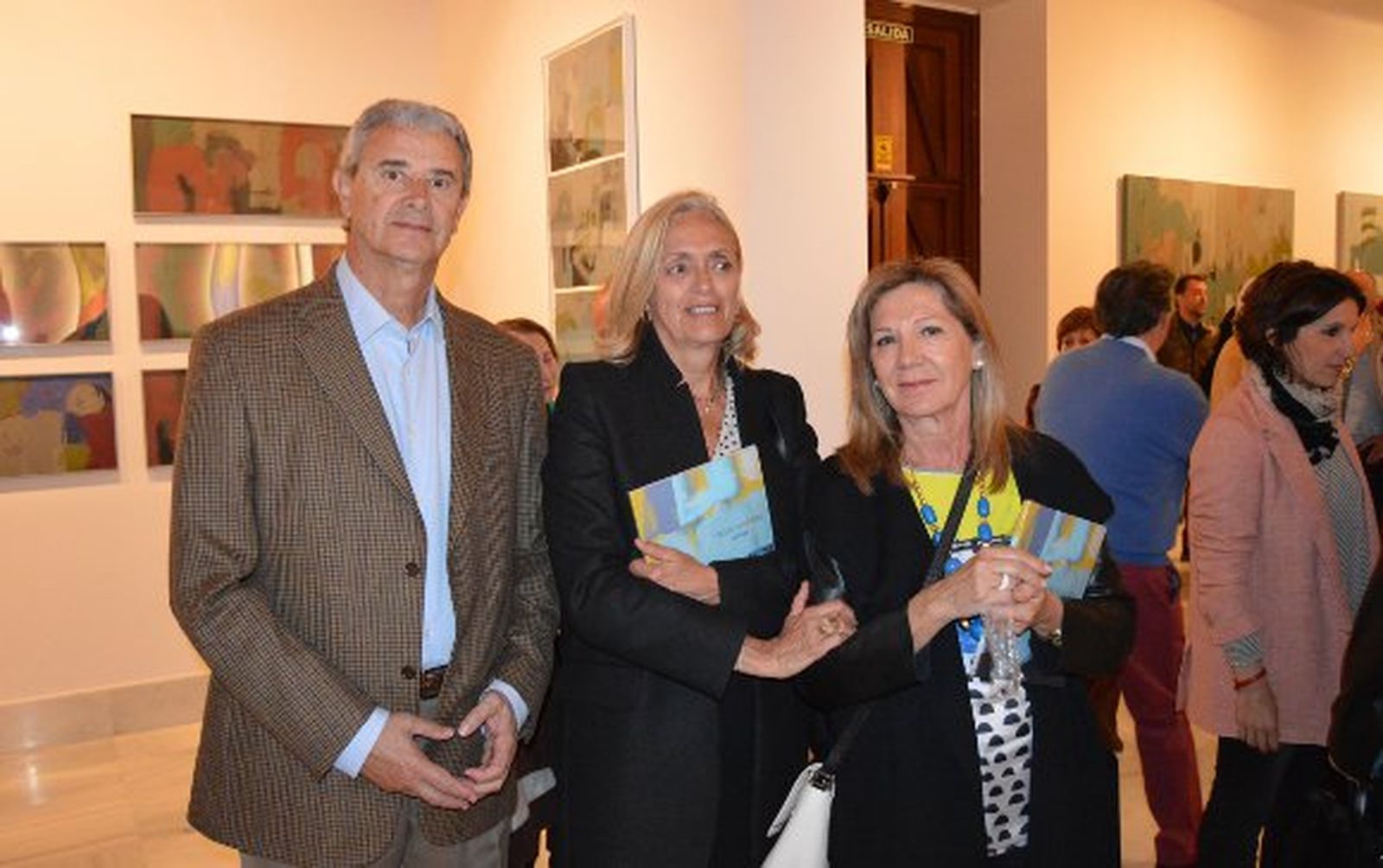 Miguel Ángel de la Fuente, Esperanza Muro y Amparo Bornechea.

Foto: Ignacio Casas de Ciria