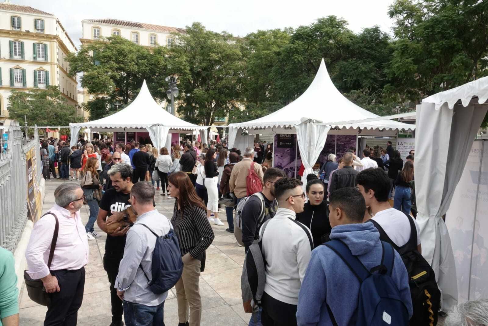 La Feria de Empleo de Málaga, en fotos