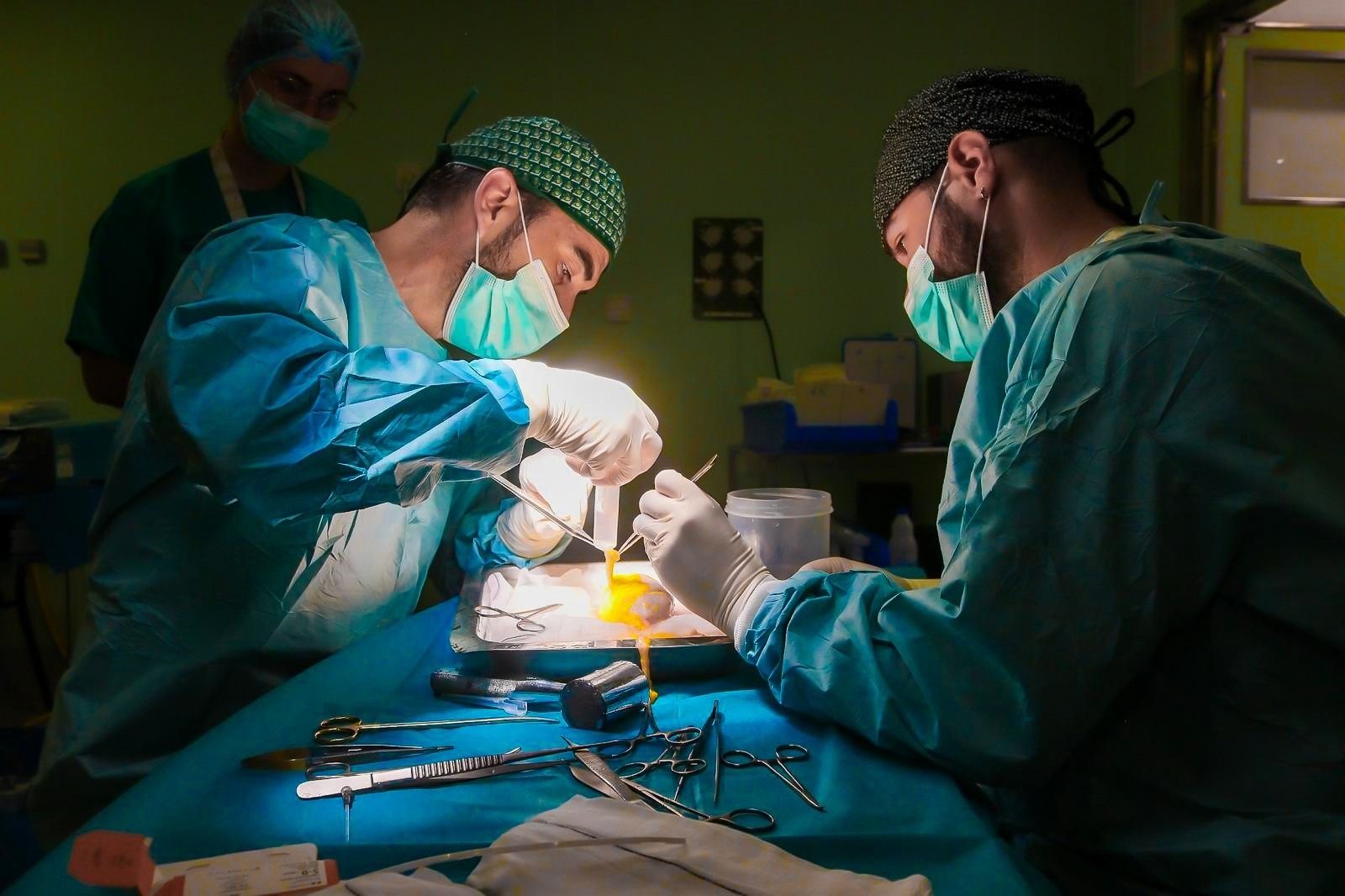 Imagen de una donación de órganos registrado en un hospital público de Andalucía